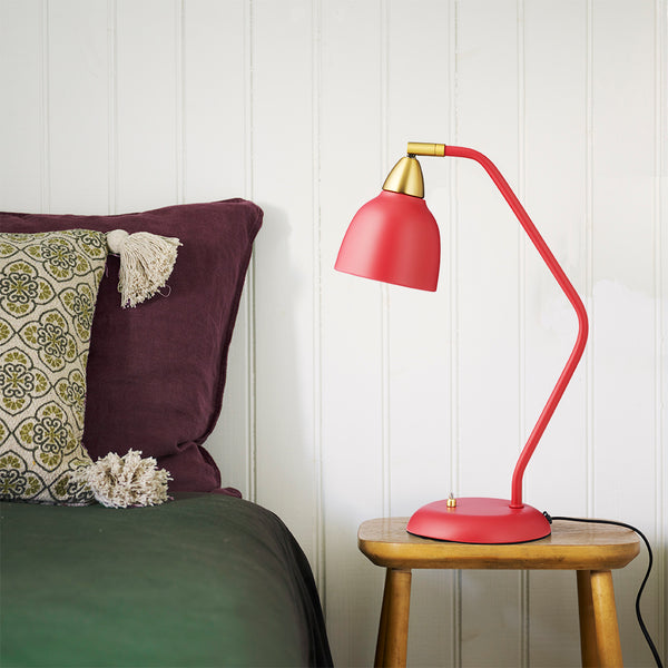 Superliving Urban Table Lamp Raspberry Red