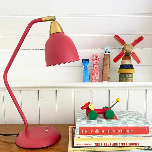 Superliving Urban Table Lamp Raspberry Red