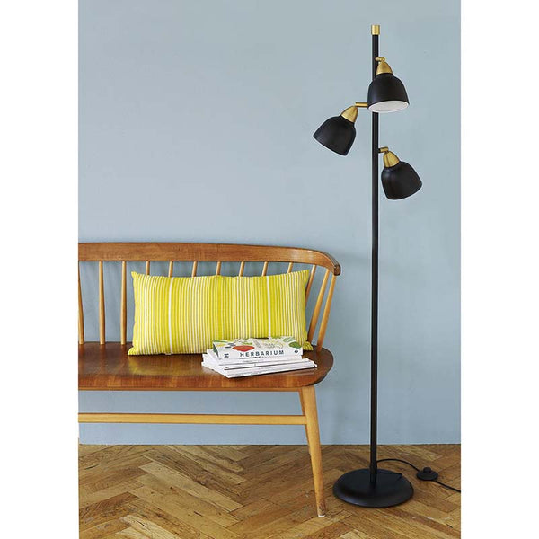 Superliving Urban Triple Floor Lamp Real Black