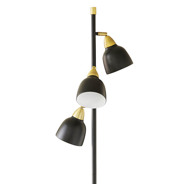 Superliving Urban Triple Floor Lamp Real Black