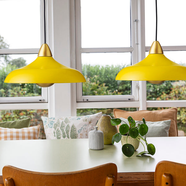 Superliving Urban Wide Pendant Amber