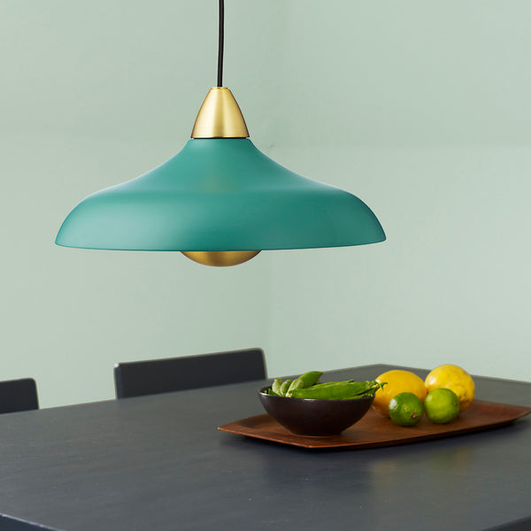 Superliving Urban Wide Pendant Dark Green