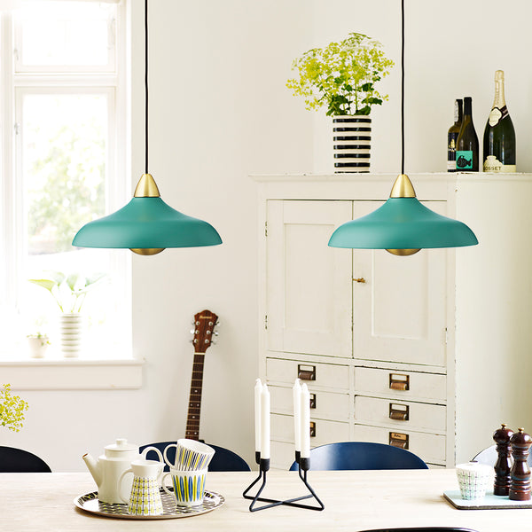 Superliving Urban Wide Pendant Dark Green
