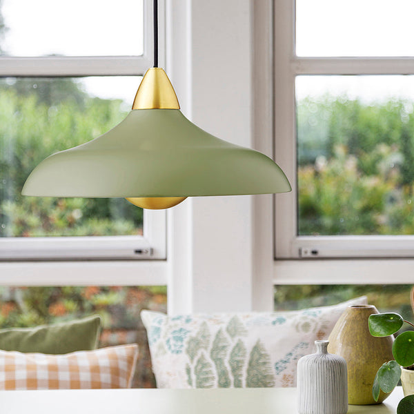 Superliving Urban Wide Pendant Olive