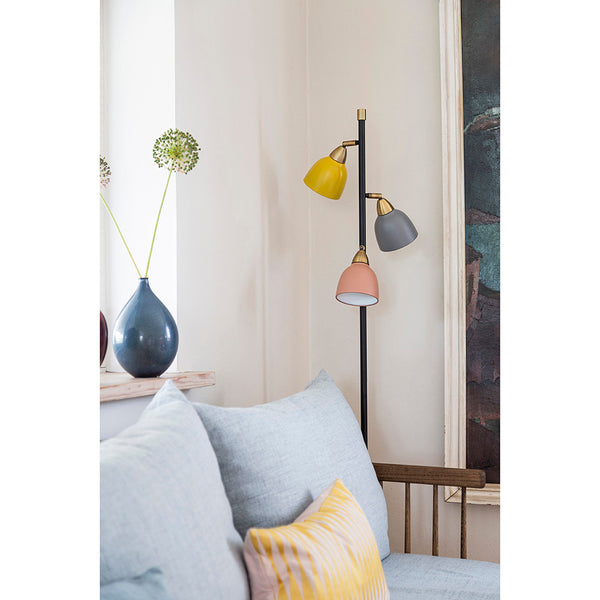 Superliving Urban Triple Floor Lamp Real Black / Multi