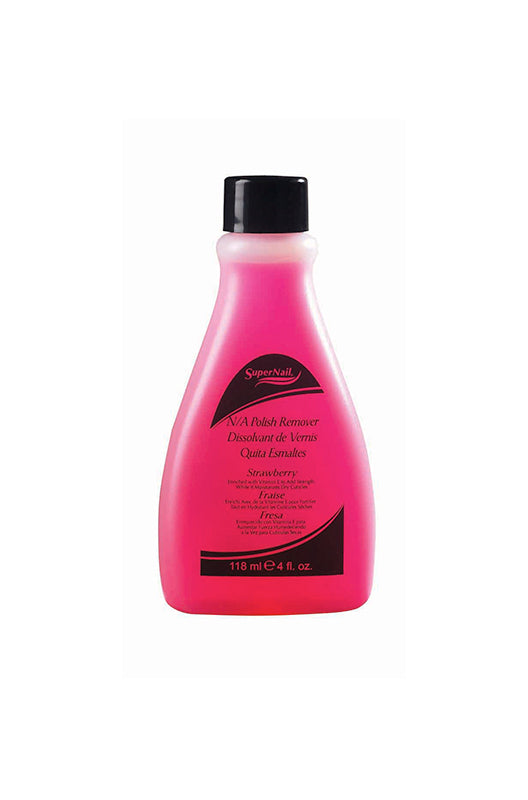 supernail professional Strawberry Polish Remover 4 fl oz