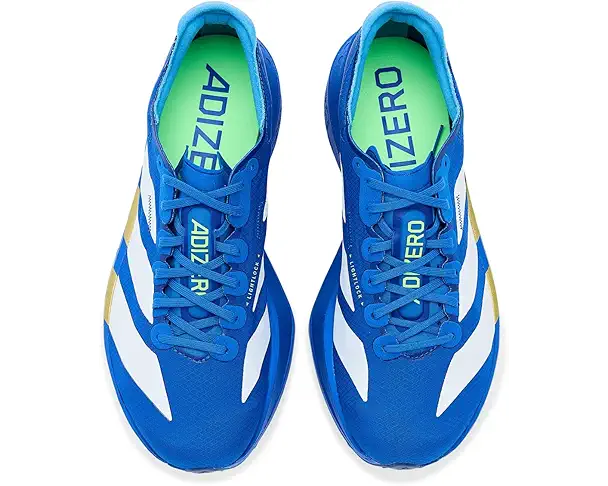 Supply Lab Adidas Adizero Adios Pro 4 Running Shoes Men's Blue/White/Lime Burst