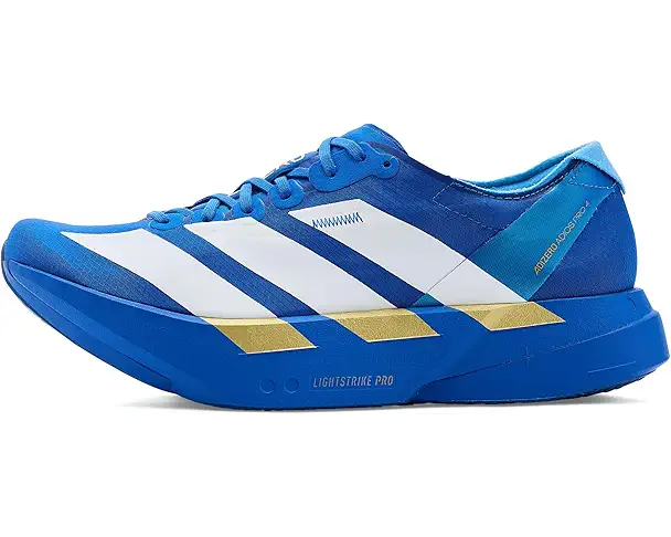 Supply Lab Adidas Adizero Adios Pro 4 Running Shoes Men's Blue/White/Lime Burst