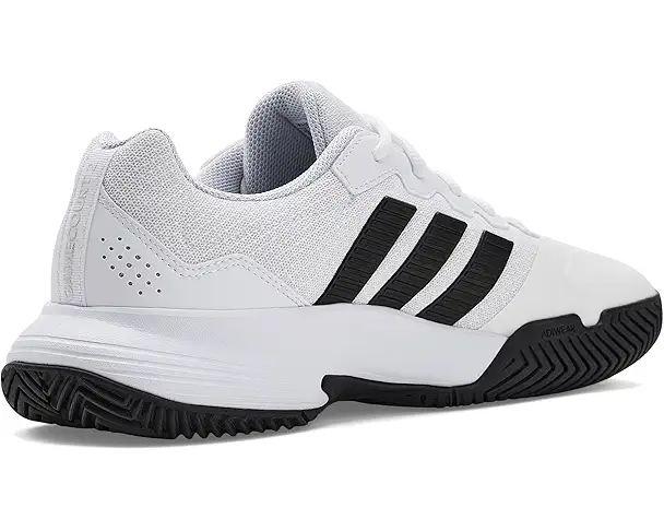 Supply Lab Adidas Gamecourt 2 Tennis Shoes Men's White/Black/Silver Metallic