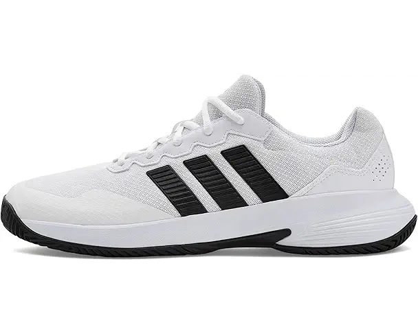 Supply Lab Adidas Gamecourt 2 Tennis Shoes Men's White/Black/Silver Metallic