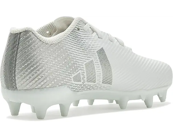 Supply Lab Adidas Kids Adizero Electric.2 Ii K American Football Shoes (Little Kid/Big Kid) White/Silver Metallic/White