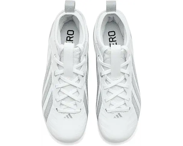 Supply Lab Adidas Kids AdiZero Impact.2 II American Football Cleats White/Silver Metallic/White