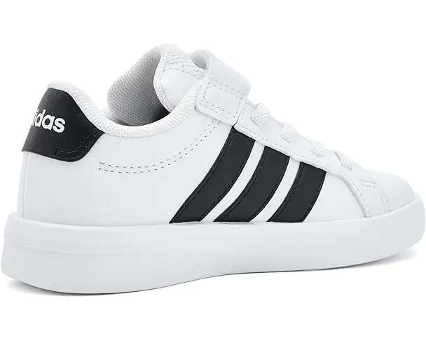 Supply Lab Adidas Kids Grand Court 3.0 El Shoes (Little Kid) White/Black/White