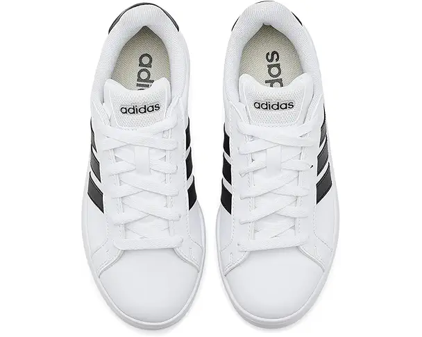 Supply Lab Adidas Kids Grand Court 3.0 Shoes (Big Kid) Unisex White/Black/White