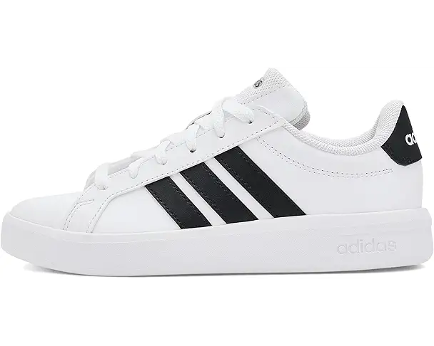 Supply Lab Adidas Kids Grand Court 3.0 Shoes (Big Kid) Unisex White/Black/White