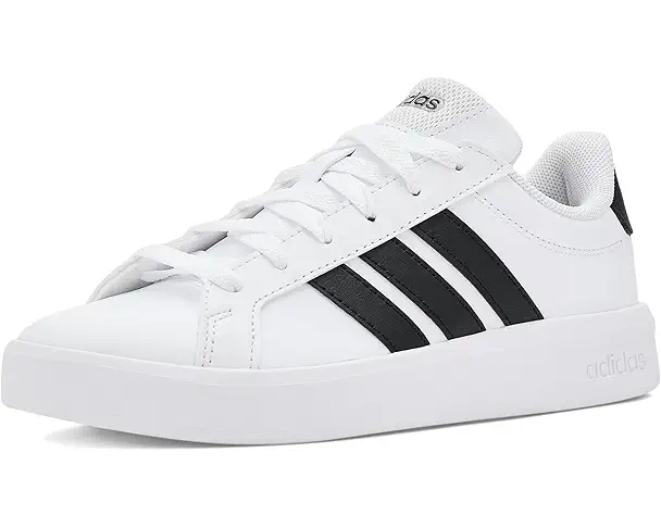 supply lab adidas Kids Grand Court 3.0 Shoes (Big Kid) Unisex White/Black/White