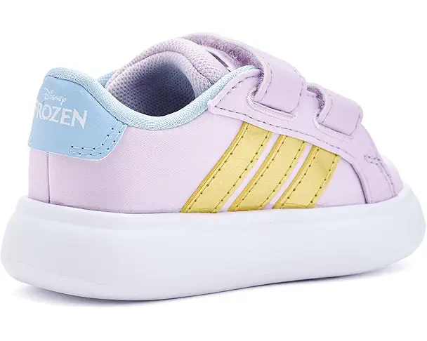 Supply Lab Adidas Kids X Disney Frozen Grand Court 3.0 Shoes Unisex Ice Lavender/Gold Metallic/Blue