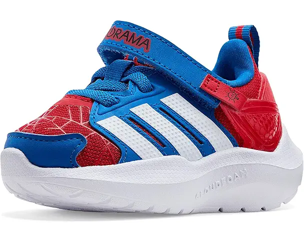 supply lab adidas Kids x Marvel Spider-Man Lightorama Runner Elastic Lace Shoes Better Scarlet/White/Bright Royal