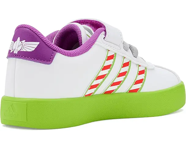 Supply Lab Adidas Kids X Pixar Toy Story VL Court 3.0 Shoes Unisex White/White/Semi Solar Green
