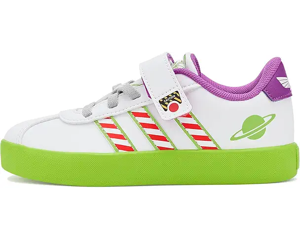 Supply Lab Adidas Kids X Pixar Toy Story VL Court 3.0 Shoes Unisex White/White/Semi Solar Green