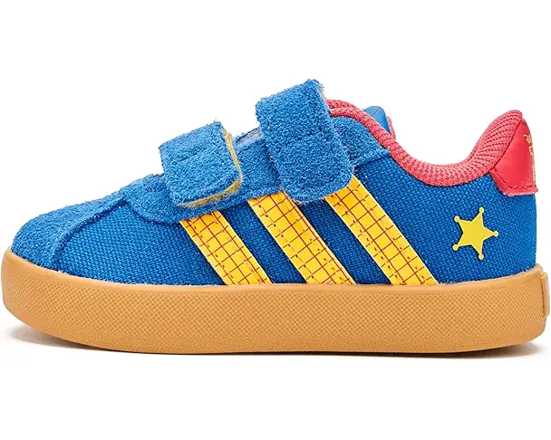 Supply Lab Adidas Kids X Pixar Toy Story VL Court 3.0 Shoes Unisex Bright Royal/Bold Gold/Semi Lucid Red