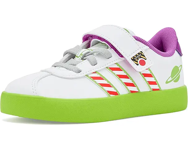 supply lab adidas Kids x Pixar Toy Story VL Court 3.0 Shoes Unisex White/White/Semi Solar Green