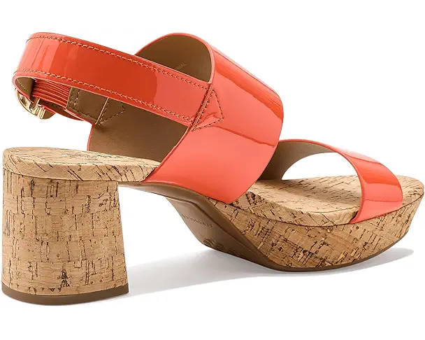 Supply Lab Aerosoles Camera Women's Orange Faux Patent