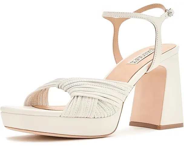 supply lab Badgley Mischka Winslet Women's White Leather