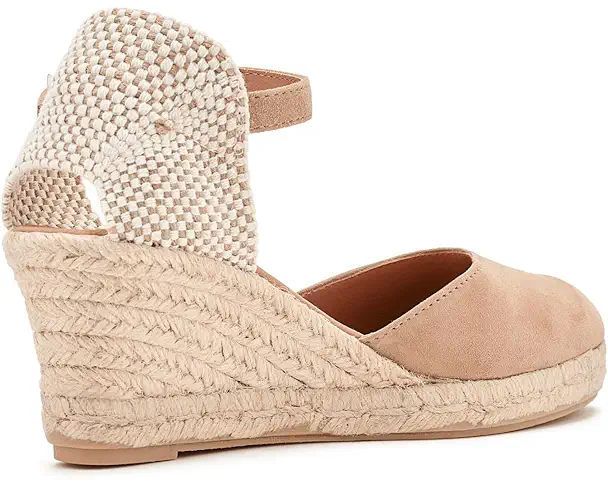 Supply Lab Barbour Elder Espadrille Wedge Women's Tan Suede