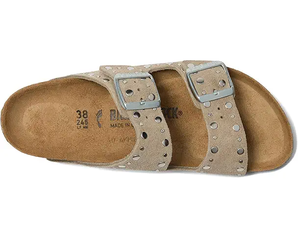 Supply Lab Birkenstock Arizona Rivets - Suede Women's Taupe