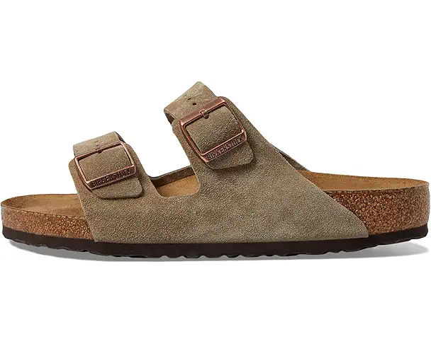 Supply Lab Birkenstock Arizona Soft Footbed - Suede (Unisex) Unisex Taupe Suede