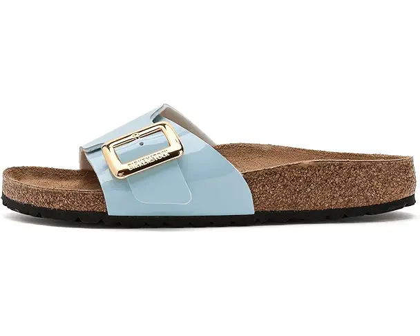 Supply Lab Birkenstock Catalina Luxe Buckle - Patent Women's Baby Blue