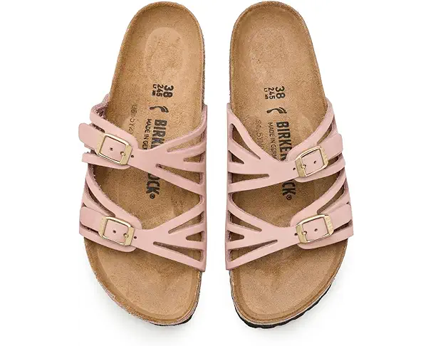 Supply Lab Birkenstock Granada - Nubuck Leather Women's Soft Pink