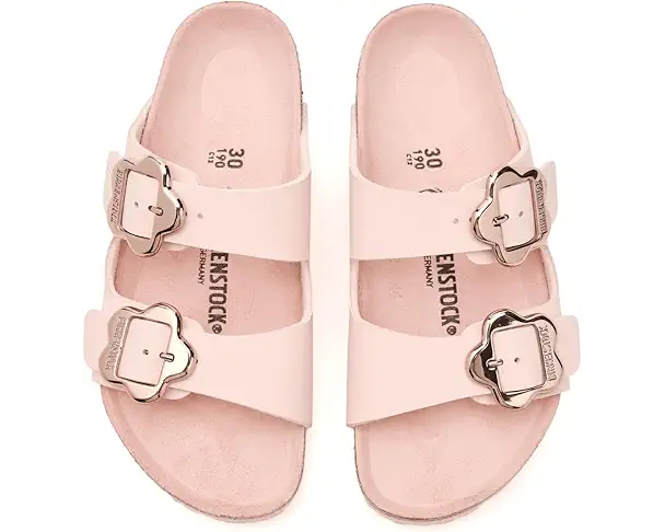 Supply Lab Birkenstock Kids Arizona Flower Buckle (Toddler/Little Kid/Big Kid) Light Rose 1