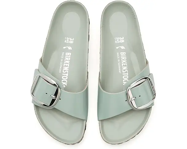Supply Lab Birkenstock Madrid Big Buckle High Shine Women's Pure Sage