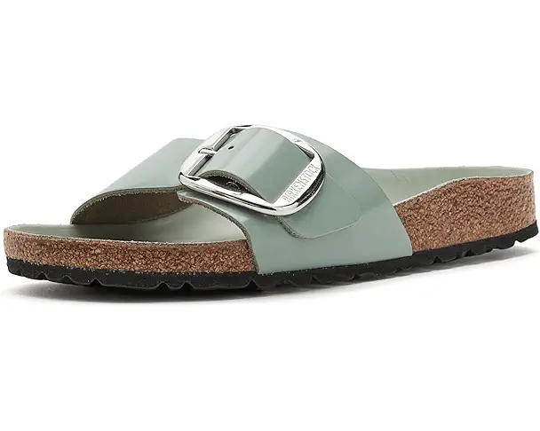 supply lab Birkenstock Madrid Big Buckle High Shine Women's Pure Sage