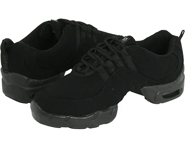 supply lab Bloch Canvas Boost Dance Sneaker Unisex Black