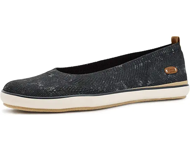 supply lab Blowfish Malibu Ez Does Knit Ballerina/Skimmer Shoes Women's Black Knit