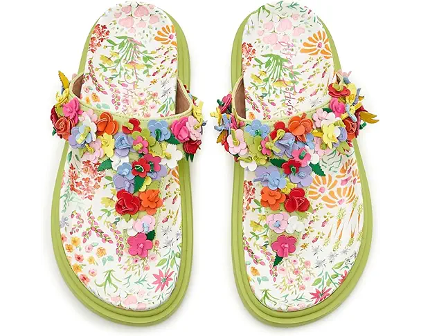 Supply Lab Blue By Betsey Johnson Kammeron Women's Natural Floral Multi