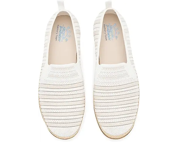 Supply Lab BOBS From SKECHERS Flexpadrille Lo - So Chic Women's White Multi