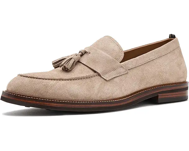 supply lab Brooks Brothers Bellmore Men's Medium Beige Leather Suede