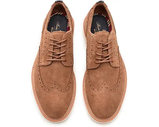 Supply Lab Brooks Brothers Morganville Men's Medium Brown Leather Suede