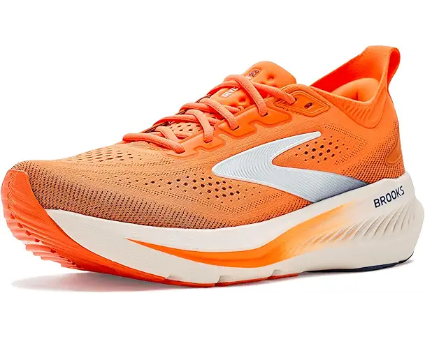 supply lab Brooks Glycerin 23 Men's Shocking Orange/Blue/White