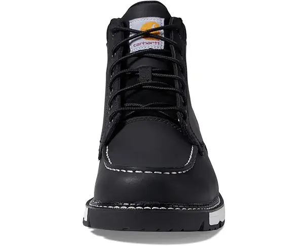 Supply Lab Carhartt Millbrook 5" Moc Soft Toe Wedge Boot Men's Black Oil Tanned