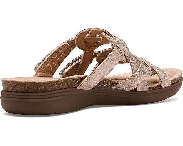 Supply Lab Clarks April Rae Women's Bronze Metallic Synthetic