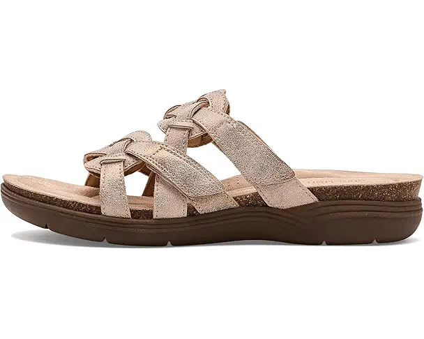 Supply Lab Clarks April Rae Women's Bronze Metallic Synthetic