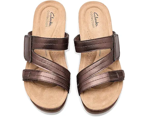 Supply Lab Clarks Calenne Holly Women's Bronze/Brown Synthetic