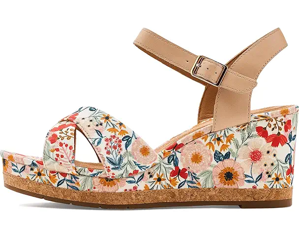 Supply Lab Clarks Chicly Floral Women's White Textile