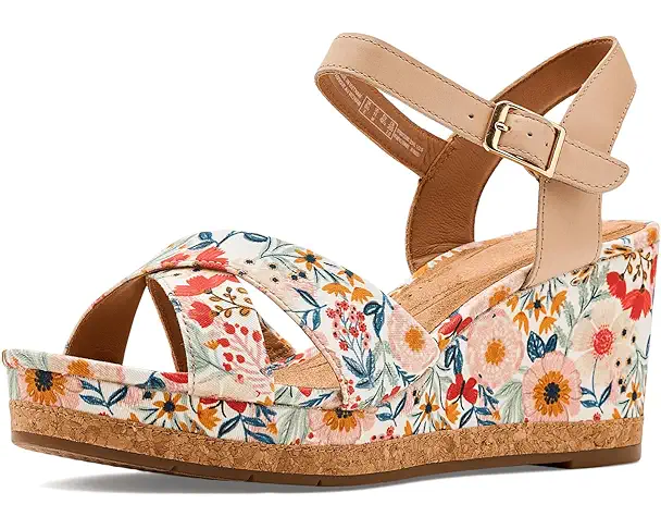 supply lab Clarks Chicly Floral Women's White Textile