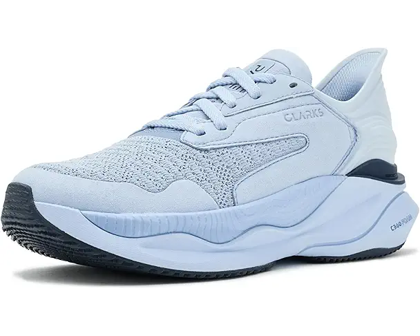 supply lab Clarks Clarks Pace Women's Light Blue Textile